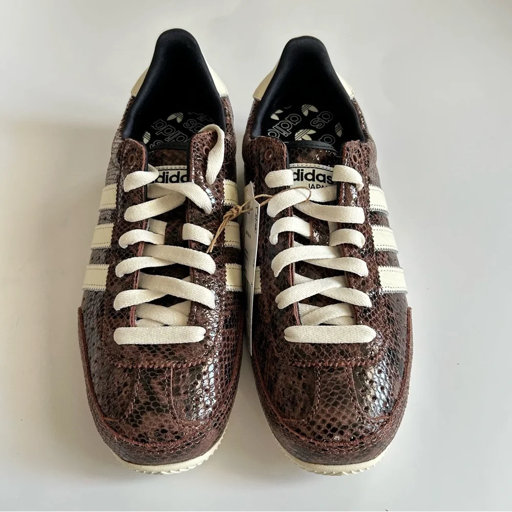 Adidas Japan (JS4022) ‘ 'Preloved Brown, Cream White’ Snakeskin-Size 8 🐍 - Picture 6 of 11